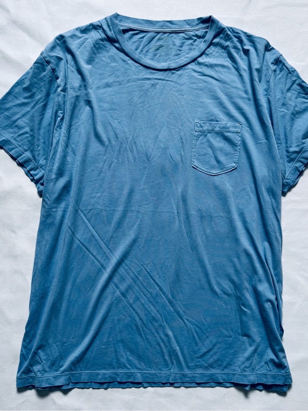 J.Crew Soft Men's Blue Pocket T-Shirt XL
